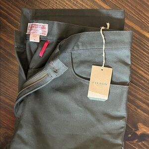 Filson Olive Green Workwear Pants